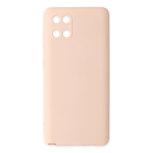 Newface Samsung Galaxy A81 / Note 10 Lite Klf Nano ii Kadife Silikon - Pudra