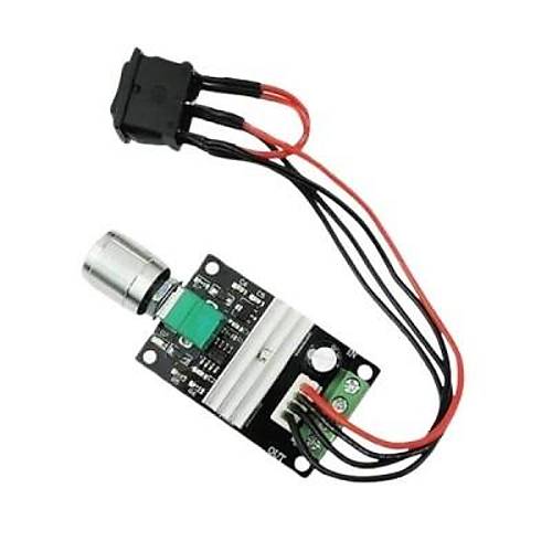 DC 6-28V 3A PWM Hz ve Yn Kontroll Motor Src - 1203BK