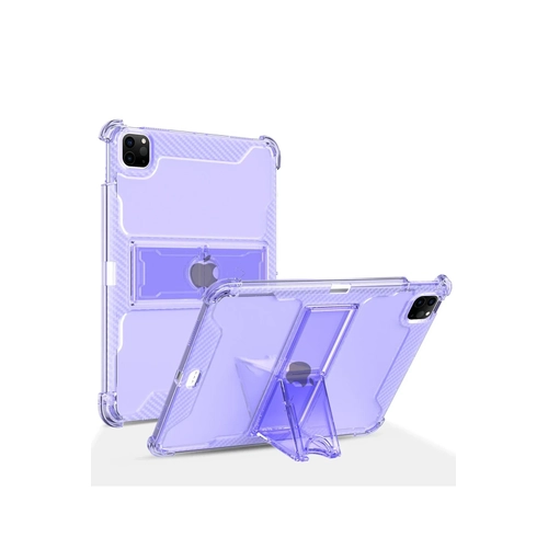 Newface iPad Pro 11 (2022) Klf Anti effaf Standl Tablet Silikon - Lila
