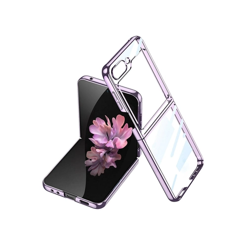 Newface Samsung Galaxy Z Flip 6 Klf Fold Element Kapak - Mor