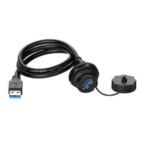 YU-USB3-FS-MP-1M-001A Su Ge�irmez Di�i-Erkek USB Konnekt�r - 1M Kablo