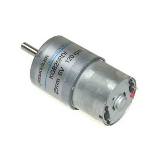 KGB25 6V 120Rpm 25mm Redktrl Eksantrik Dc Motor