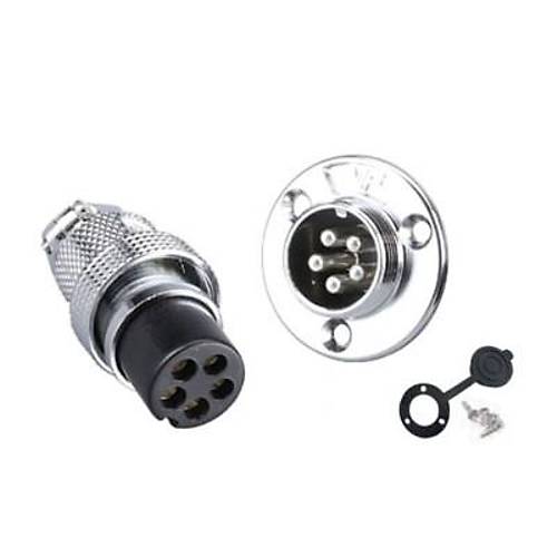 DF20 5 Pin 20mm Su Geirmez Konnektr Takm