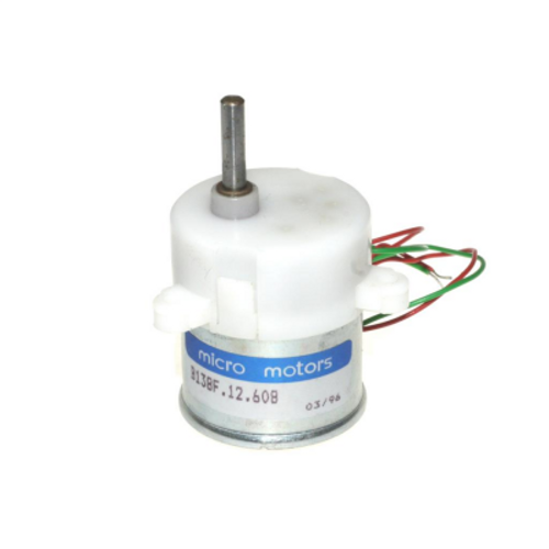 DC Eksantrik Mikro Motor 12V 60RPM Plastik Dili 33mm B138F.12.608