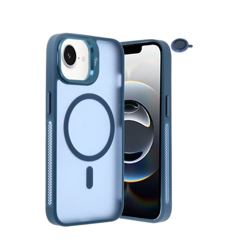 Joko iPhone 16E Flet Lens Magsafe Kapak - Lacivert