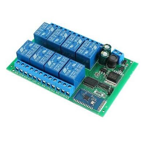 DC 12V 8 Kanal Bluetooth Rle Modl - BT21A08