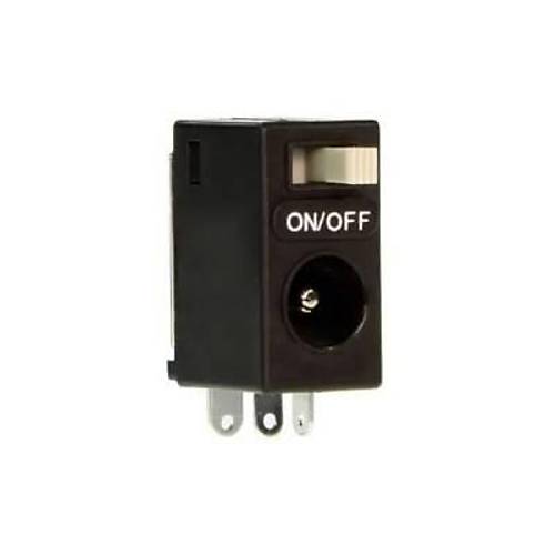 DC 2.5 / 3mm Jack Şase Pcb Tipi - On-Off Swichli