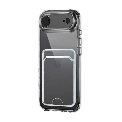 Newface Apple iPhone 17 Air Kart Şeffaf Silikon - Şeffaf