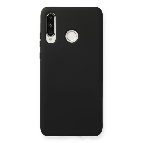 Newface Huawei P30 Lite Klf Nano ii Kadife Silikon - Siyah