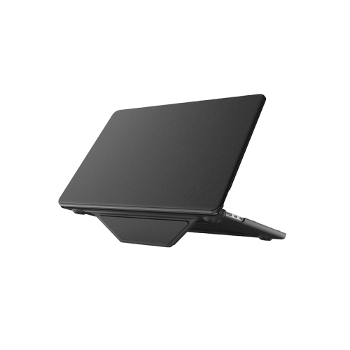 Newface Macbook Air 15 2024 Macbook Deri Kapak - Siyah