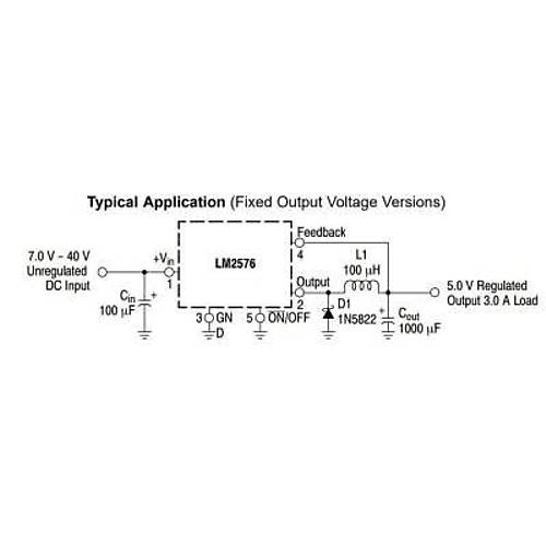LM2576T-ADJ Voltaj Regülatörü - TO220