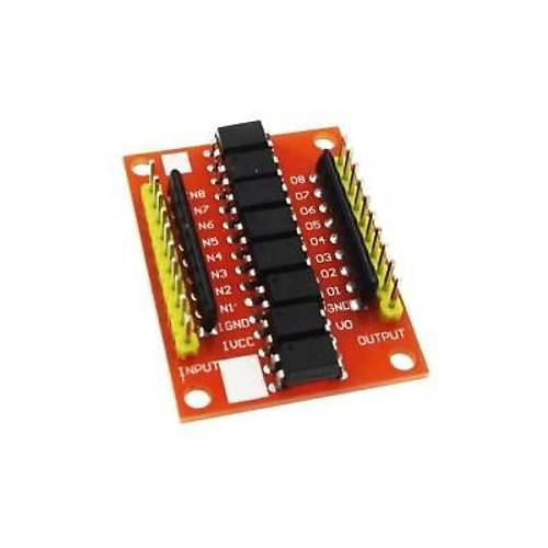 EL817 3-5V 8 Kanal Optokuplr zolasyon Modl - Low Level Trigger