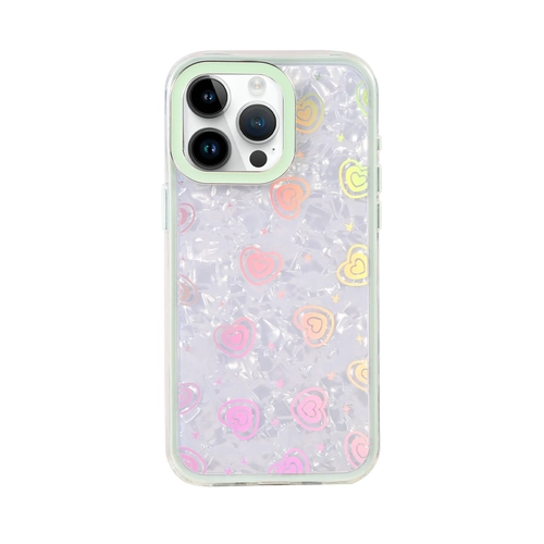Newface Apple iPhone 15 Lumi Desenli Kapak - Ak Mavi