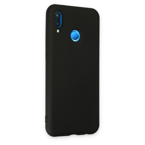 Newface Huawei P20 Lite Klf Nano ii Kadife Silikon - Siyah