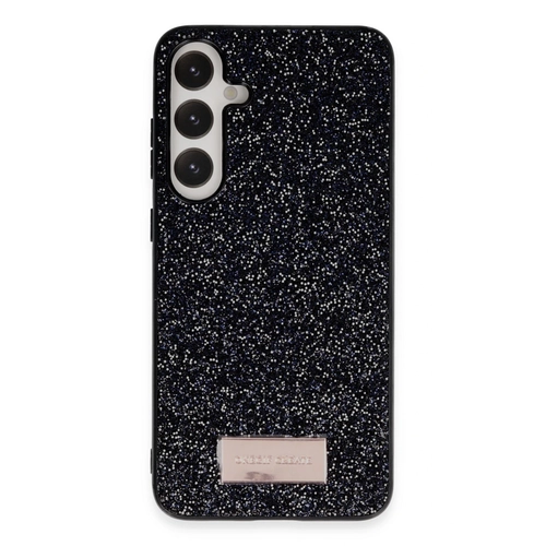 Onegif Samsung Galaxy A35 5G Bright Simli Kapak - Siyah