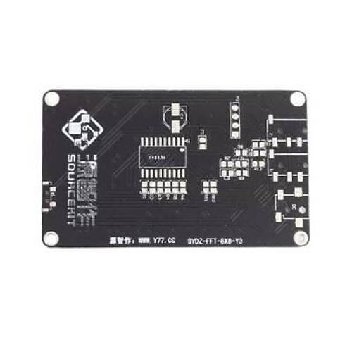 8x8 Demonte Sese Duyarl Led Mzik Spektrumu - Yeil