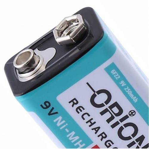 Orion 9V 250mAh Ni-Mh arj Edilebilir Pil
