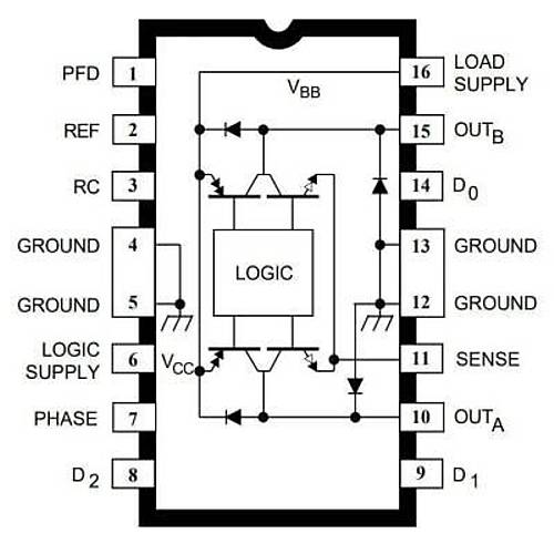 A3955SLB SMD Entegre