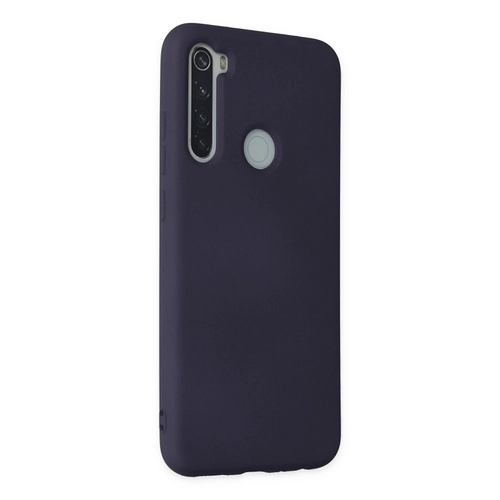 Newface Xiaomi Redmi Note 8 Klf Nano ii Kadife Silikon - Lacivert