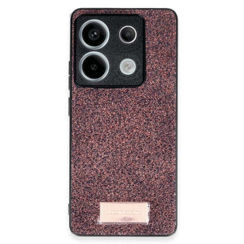 Onegif Xiaomi Redmi Note 13 Pro 5G Bright Simli Kapak - Derin Mor