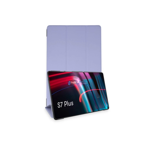 Newface Samsung Galaxy T970 Tab S7 Plus 12.4 Klf Tablet Smart Klf - Lila