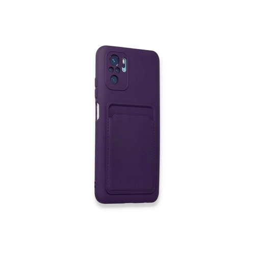 Newface Xiaomi Redmi Note 10S Klf Kelvin Kartvizitli Silikon - Derin Mor