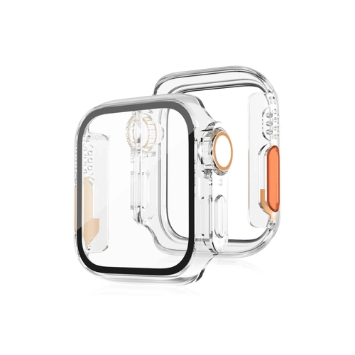 Newface Apple Watch 41mm Watch 49mm Kasa Dntrc ve Ekran Koruyucu - effaf