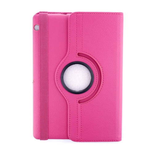 Newface Huawei MediaPad T3 10 / 9.6 Klf 360 Tablet Deri Klf - Pembe