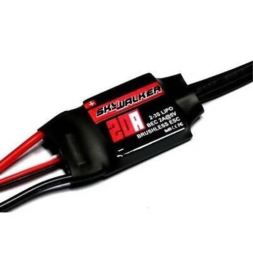 SkyWalker ESC 20A Brushless Frasz Motor Hz Kontrol Srcs