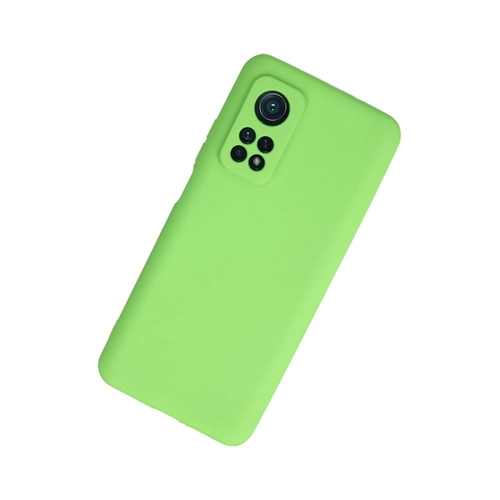 Newface Xiaomi Mi 10T Klf First Silikon - Yeil