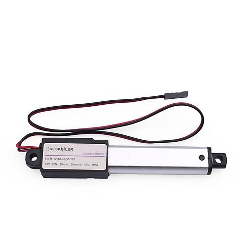 LA-M-12-40 12V 50mm 32N IP54 Mikro Lineer Motor