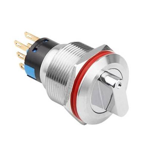 22X-P1 22mm Anahtarl Mandal Buton 2NO+2NC
