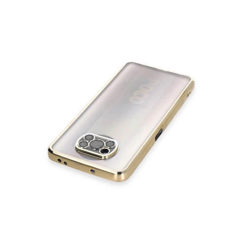 Newface Xiaomi Pocophone X3 Pro Klf Razer Lensli Silikon - Gold