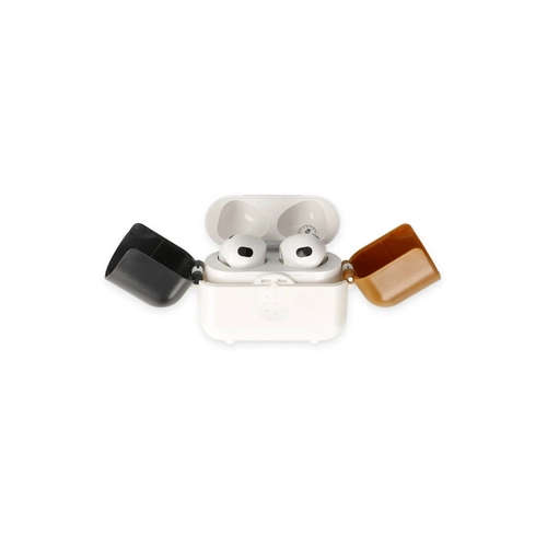 Newface Airpods 3 (3.nesil) Basmal Klf - Beyaz-Siyah-Kahverengi