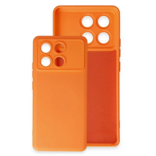 Newface Xiaomi Poco X6 Pro Klf Nano ii Kadife Silikon - Mavi