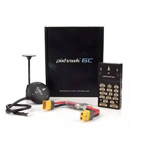Pixhawk 6C Otopilot Kiti PX4 Uu Kontrol Cihaz + PM02 & M8N GPS