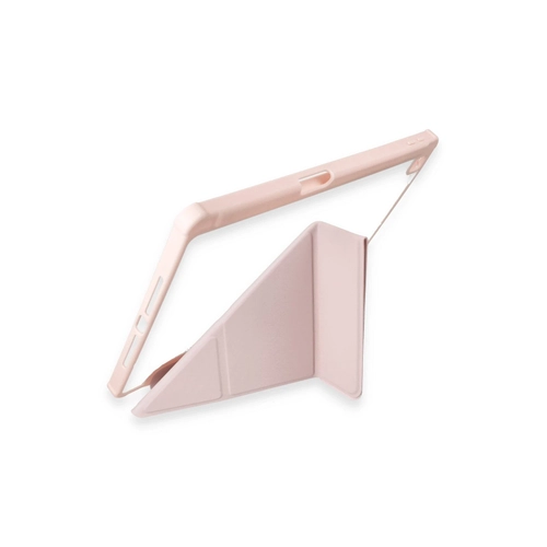 Newface iPad 10.2 (8.nesil) Klf Kalemlikli Hugo Tablet Klf - Rose Gold