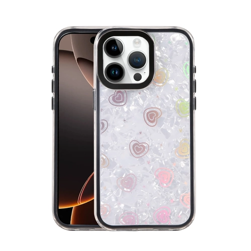 Newface Apple iPhone 15 Pro Max Lumi Desenli Kapak - Siyah