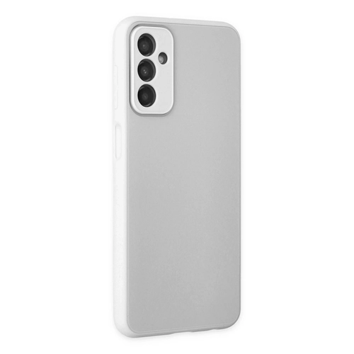 Newface Samsung Galaxy M23 Klf Glass Kapak - Beyaz