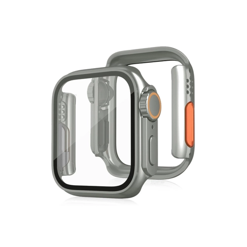 Newface Apple Watch 40mm Watch 49mm Kasa Dntrc ve Ekran Koruyucu - Yldz I