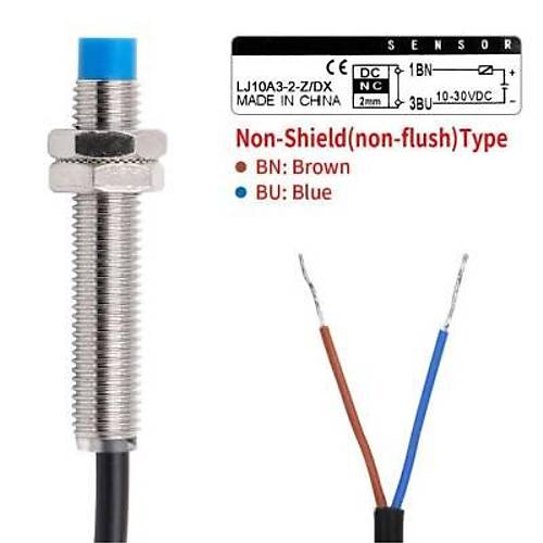 LJ10A3-2-Z/DX 6-36V 2mm NC Endktif Mesafe Sensr