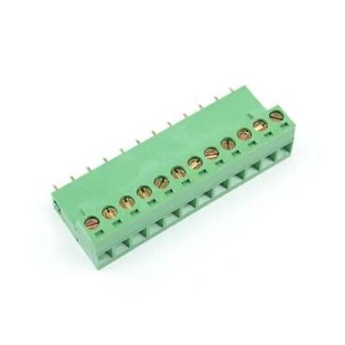 KF2EDGV-5.08-12P 180 Derece Gemeli Dik Klemens