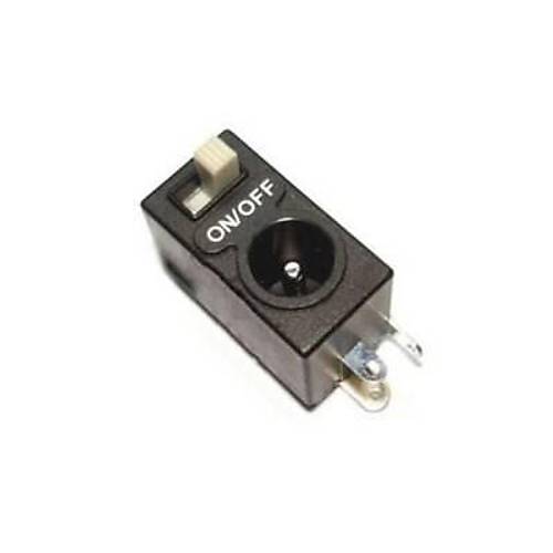 DC 2.5 / 3mm Jack Şase Pcb Tipi - On-Off Swichli
