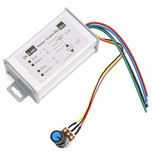 9-60V 20A PWM DC Motor Hz Kontrol Modl