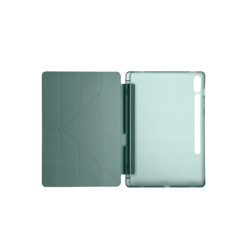 Newface Samsung Galaxy X510 Tab S9 FE 11 Klf Kalemlikli Mars Tablet Klf - Koyu Yeil
