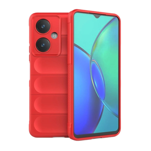 Newface Vivo Y27 Klf Optimum Silikon - Krmz