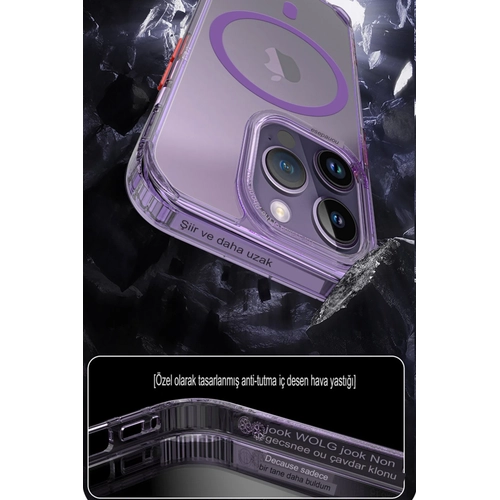 Joko iPhone 14 Pro Max Klf Ramos Magsafe Kapak - effaf