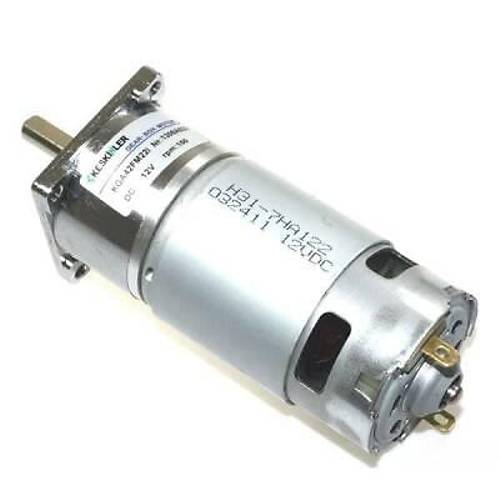 KGA42 12V 150Rpm 42mm Redktrl Flanl Uzun Dc Motor