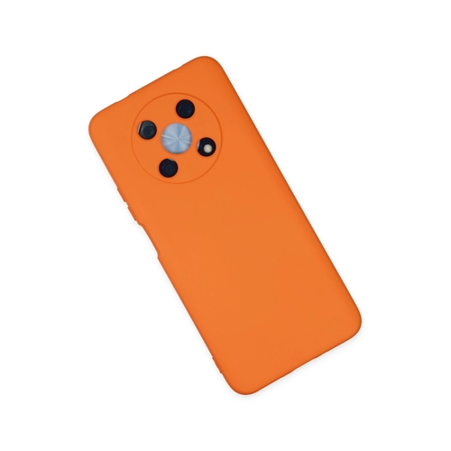 Newface Huawei Nova Y90 Klf Nano ii Kadife Silikon - Turuncu