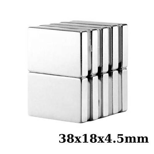 38x18x4.5mm Neodyum Gl Mknats - Neodim Magnet